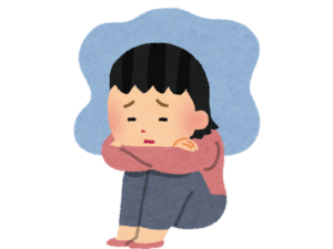 落ち込んでいる人