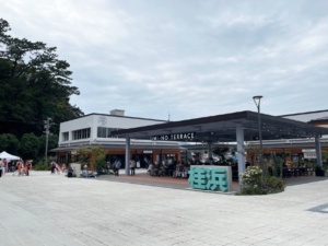 桂浜海のテラス