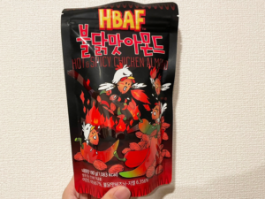 HBAFアーモンド(激辛ブルダック味)